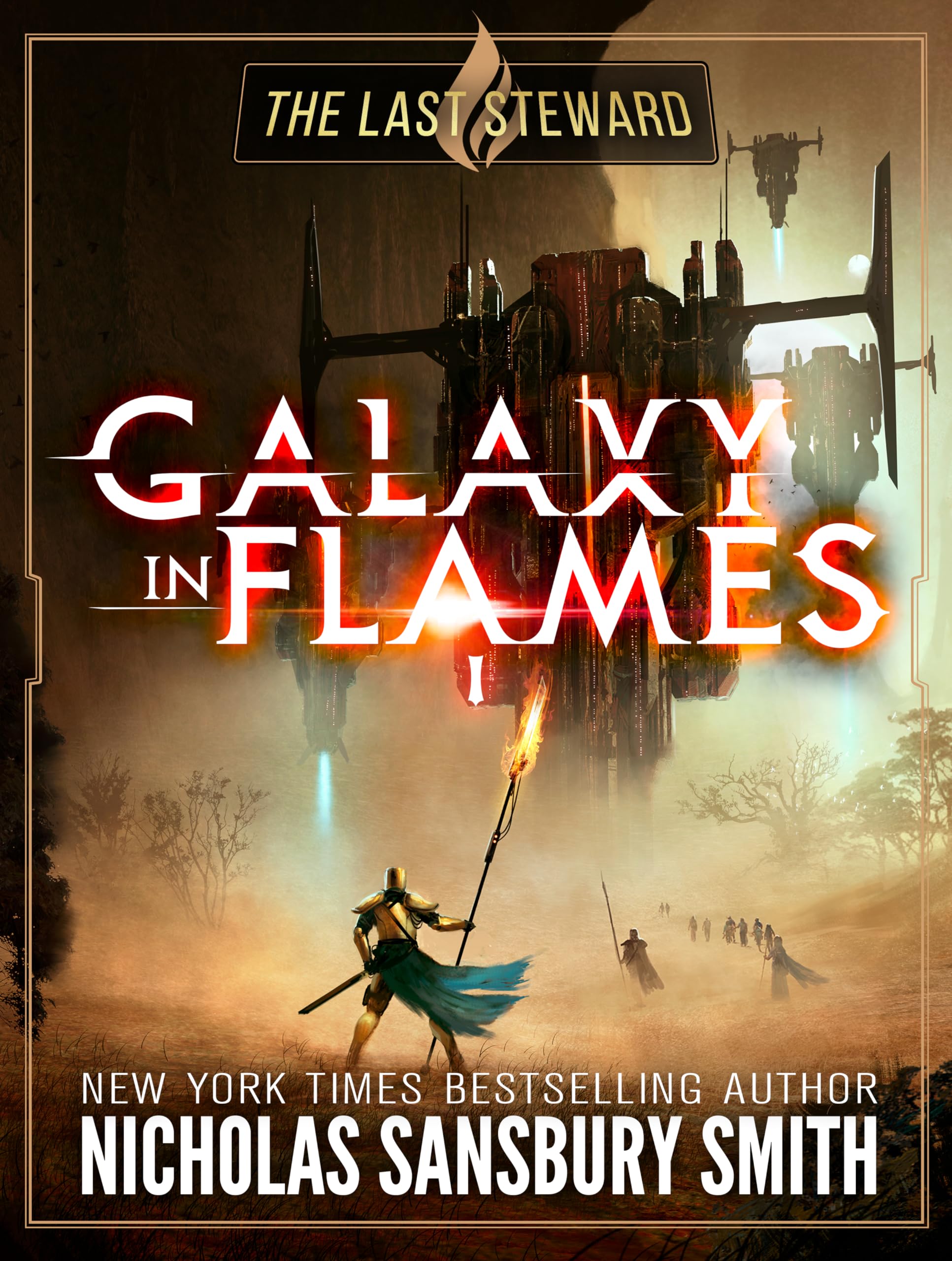 Galaxy in Flames